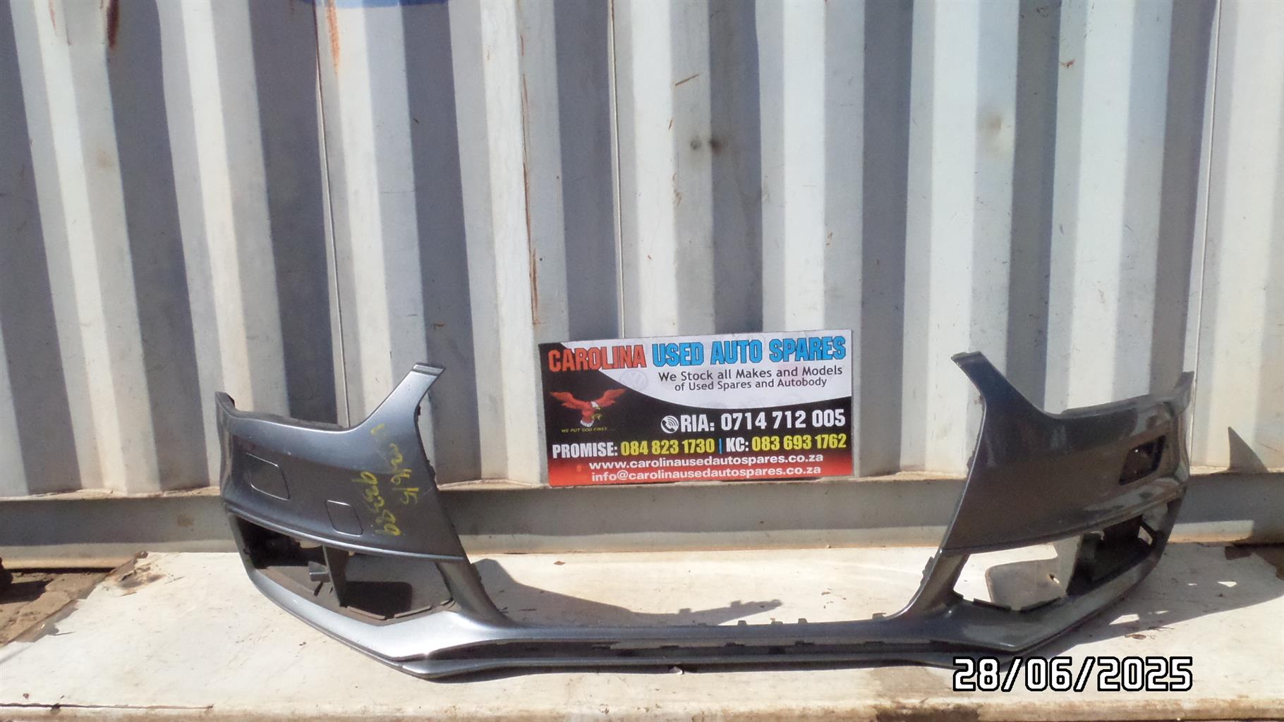 Audi A4/B8 front bumper with washer holes (2012-2015) - Private Seller Audi A4/B8 front bumper with washer holes (2012-2015) - Private Seller