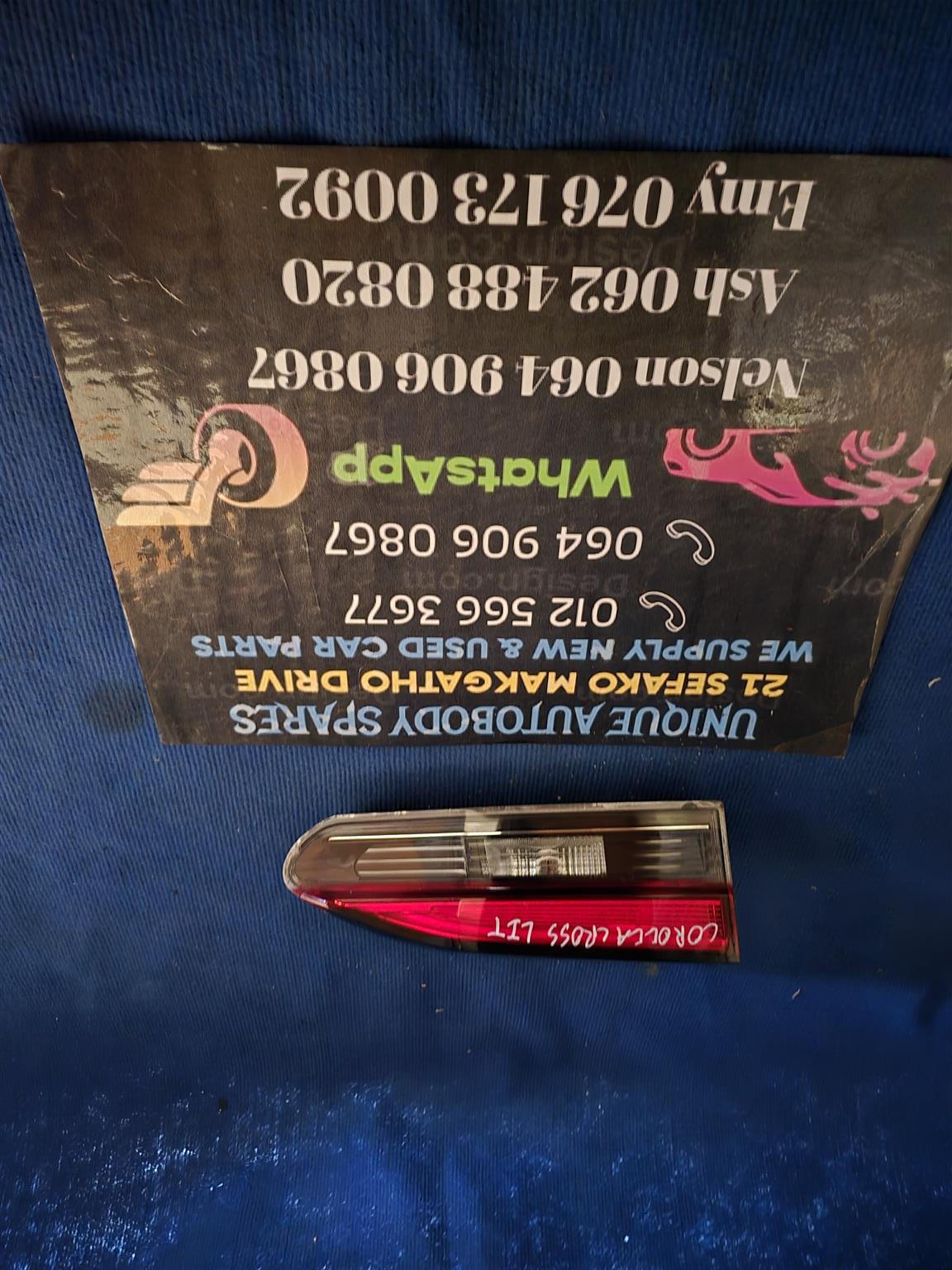 Toyota Corolla Cross Tail Light Left inner Toyota Corolla Cross Tail Light Left inner