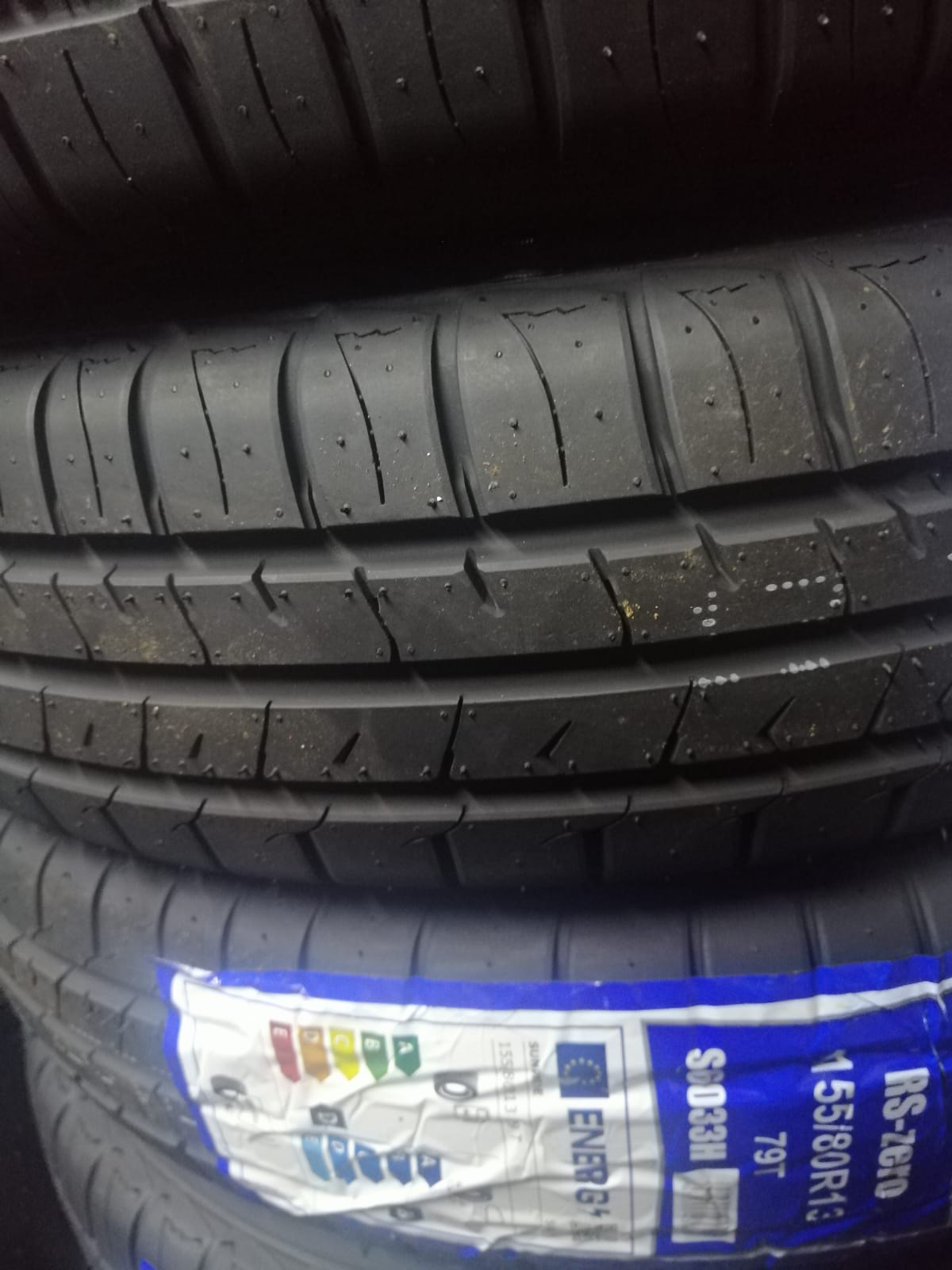 New tyres.  155/80/13
