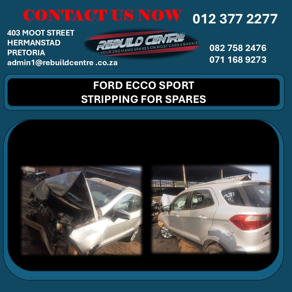 Ford Ecco Sport stripping for spares - Private Seller Ford Ecco Sport stripping for spares - Private Seller