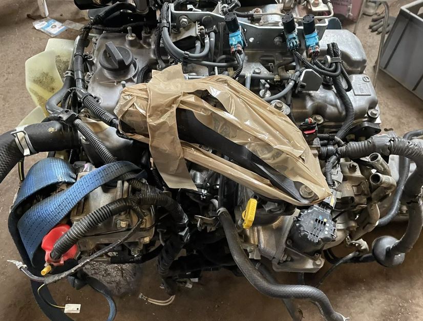 Isuzu D-TEC 250 4JK1 Engine