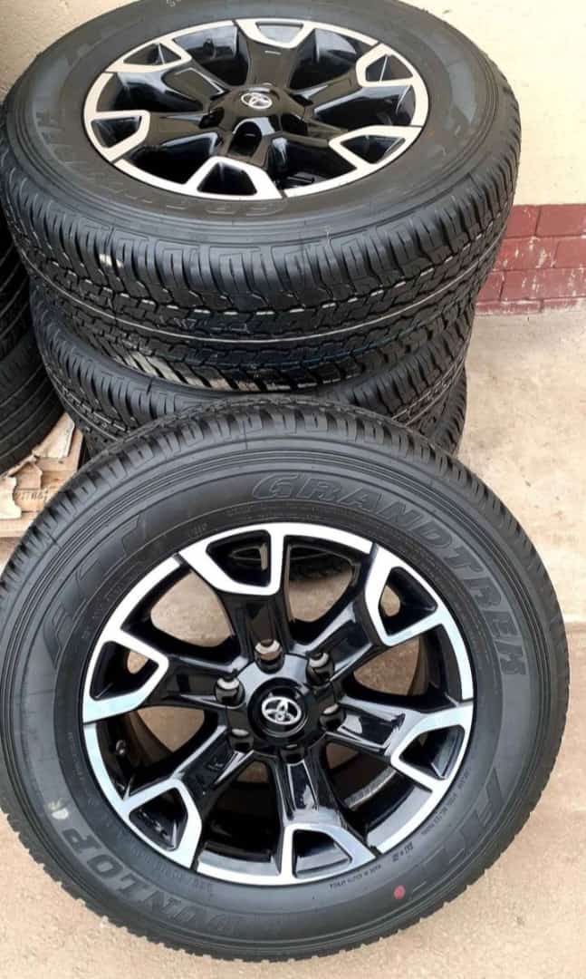 18inch Toyota Legend 50 original mags with brand new 65/60/18 Dunlop Grandtrek A - Private Seller 18inch Toyota Legend 50 original mags with brand new 65/60/18 Dunlop Grandtrek A - Private Seller