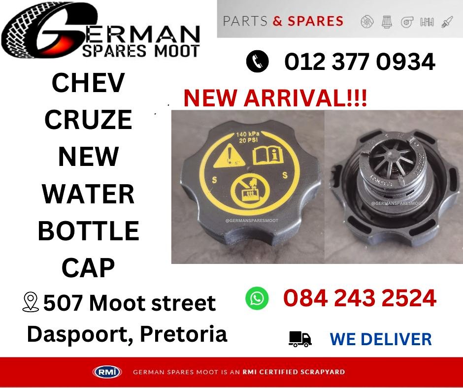 Chev Cruze New Water Bottle Cap