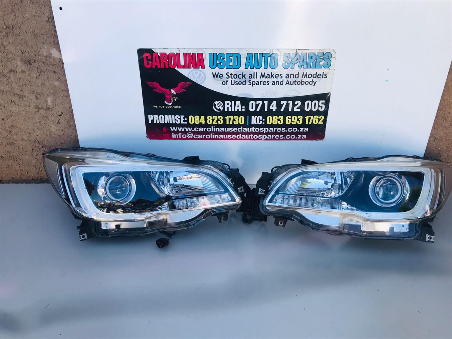 Subaru Impreza WRX left and right DRL projector headlights - Private Seller
