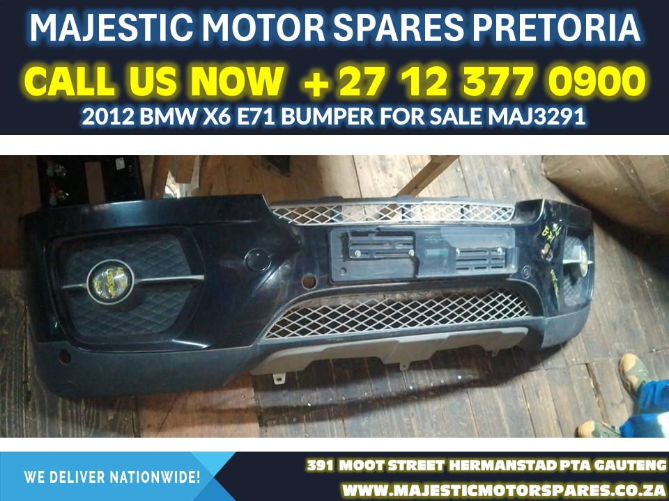 Bmw X6 E71 bumper for sale Bmw X6 E71 second-hand bumper front available - Private Seller Bmw X6 E71 bumper for sale Bmw X6 E71 second-hand bumper front available - Private Seller