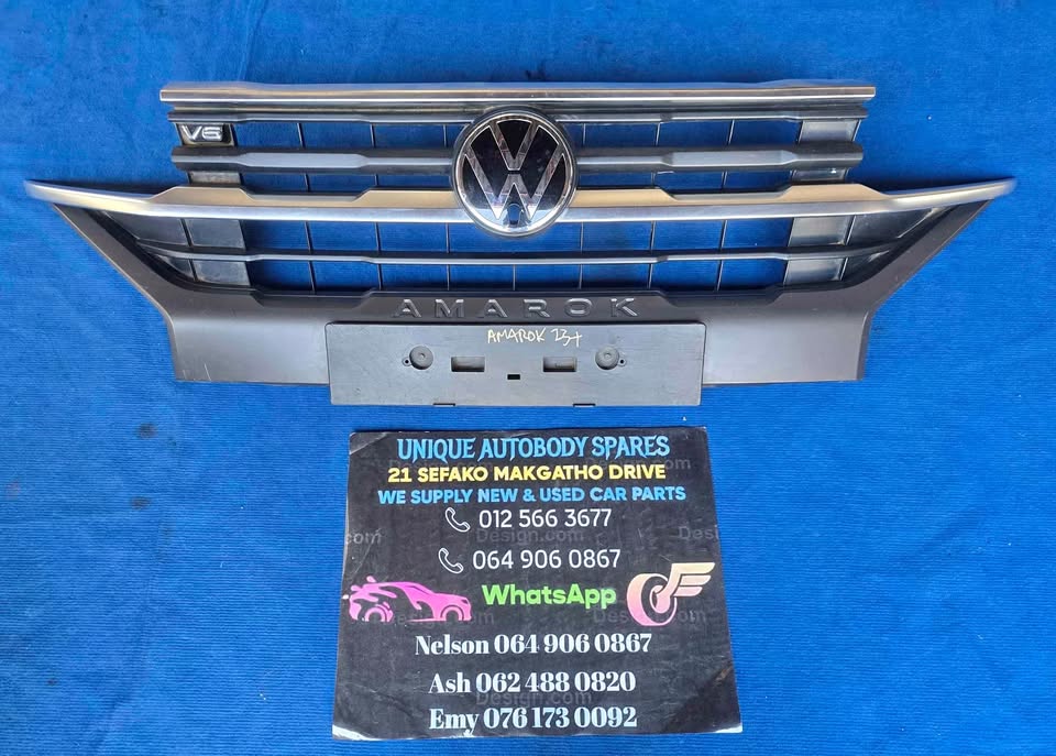 VW Amarok Main Front Bumper Grill