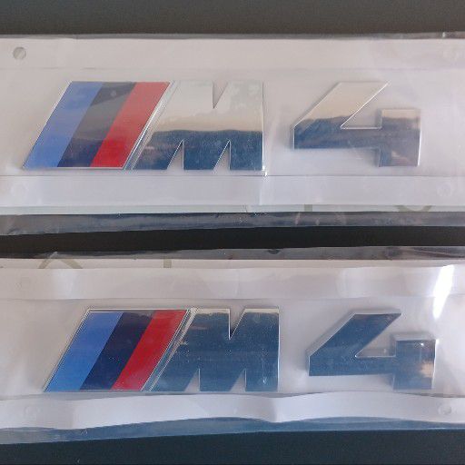 BMW M4 badges emblems decals stickers - Private Seller