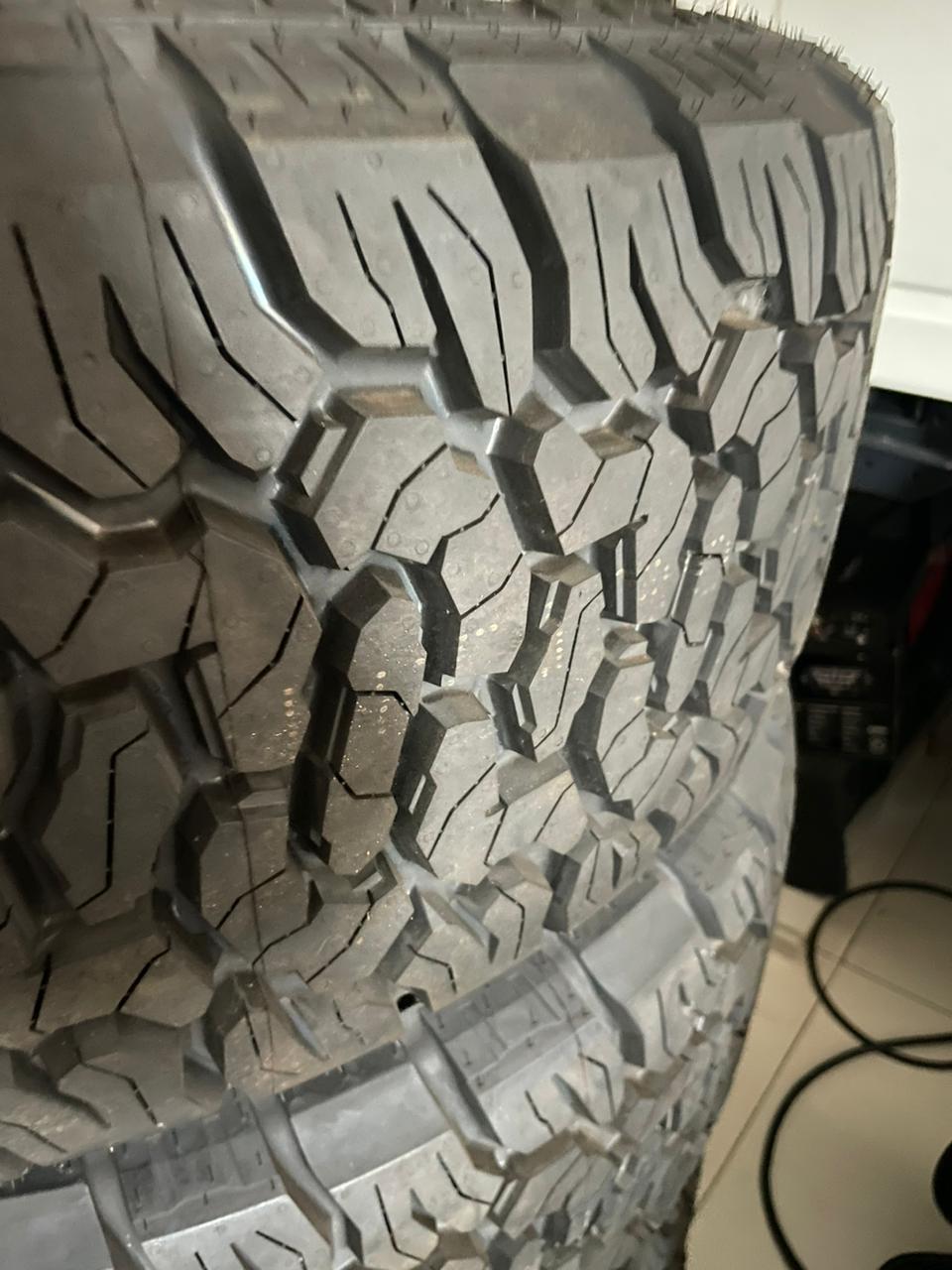 18 inch Toyota Legend 50 RS original mags with NEW 265/65/18 XBRI Brutus A/T set - Private Seller