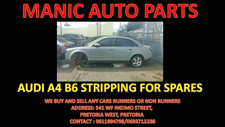 AUDI A4 B6 STRIPPING FOR SPARES