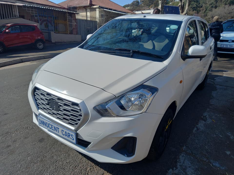 2021 DATSUN GO PLUS 7SEATERS 1.2 ENGINE PETROL, MANUAL, WHITE COLOR