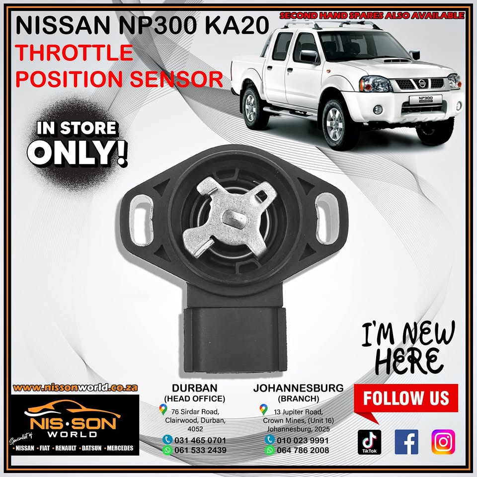 NISSAN NP300 KA20 THROTTLE POSITION SENSOR - Private Seller