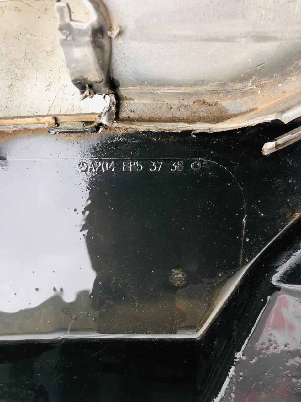 Mercedes Benz W204 rear/back bumper preface with diffuser - Private Seller