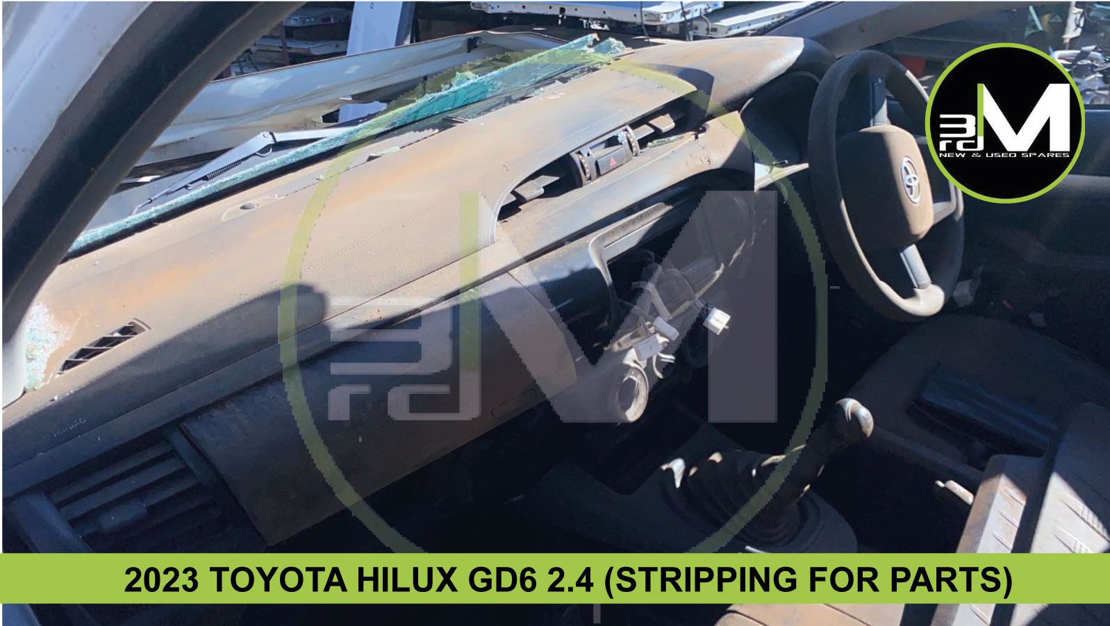 2023 TOYOTA HILUX GD6 2.4 (STRIPPING FOR PARTS) - Private Seller 2023 TOYOTA HILUX GD6 2.4 (STRIPPING FOR PARTS) - Private Seller