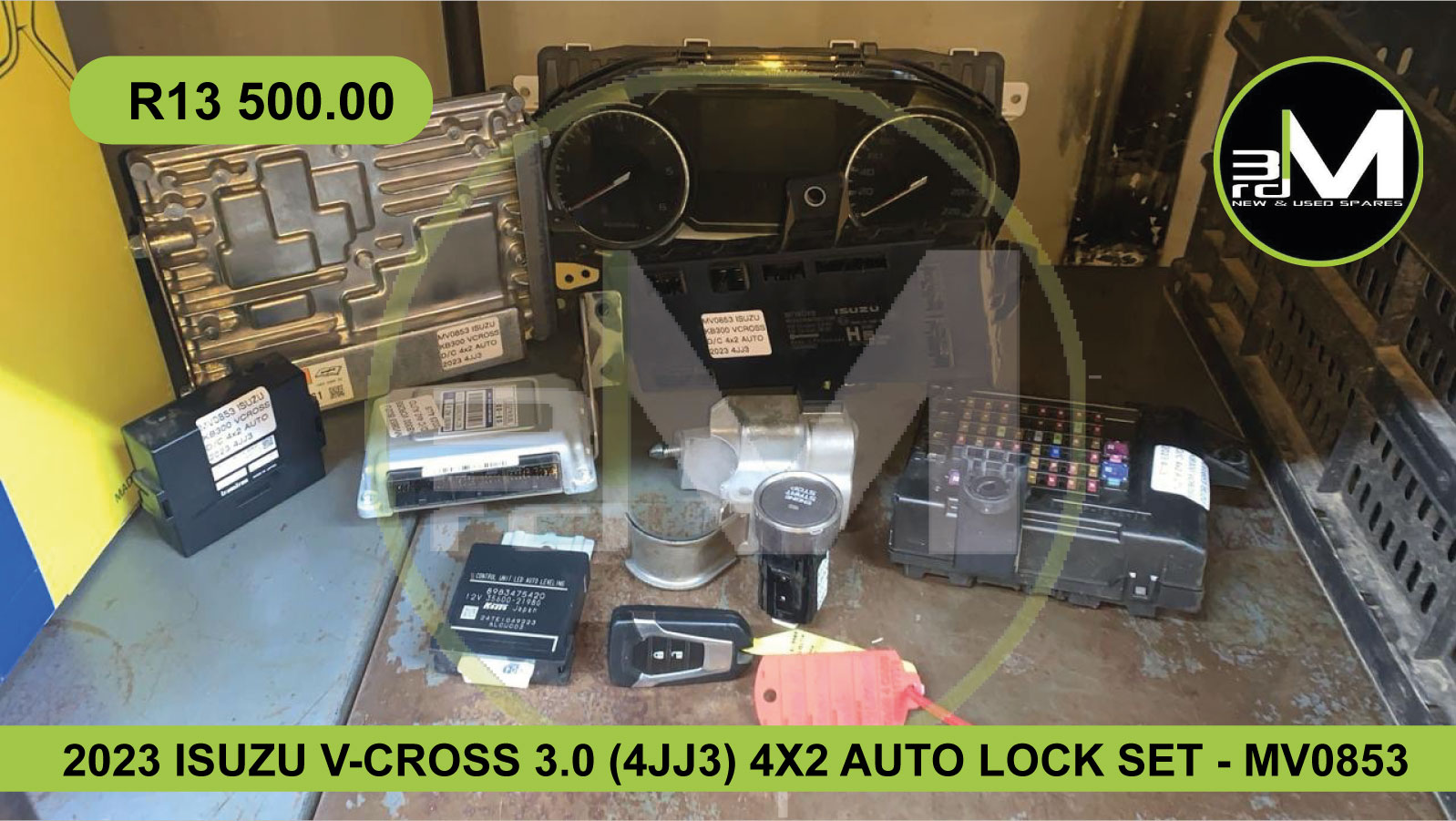 2023 ISUZU V-CROSS 3.0 (4JJ3) 4X2 AUTO LOCK SET – MV0853