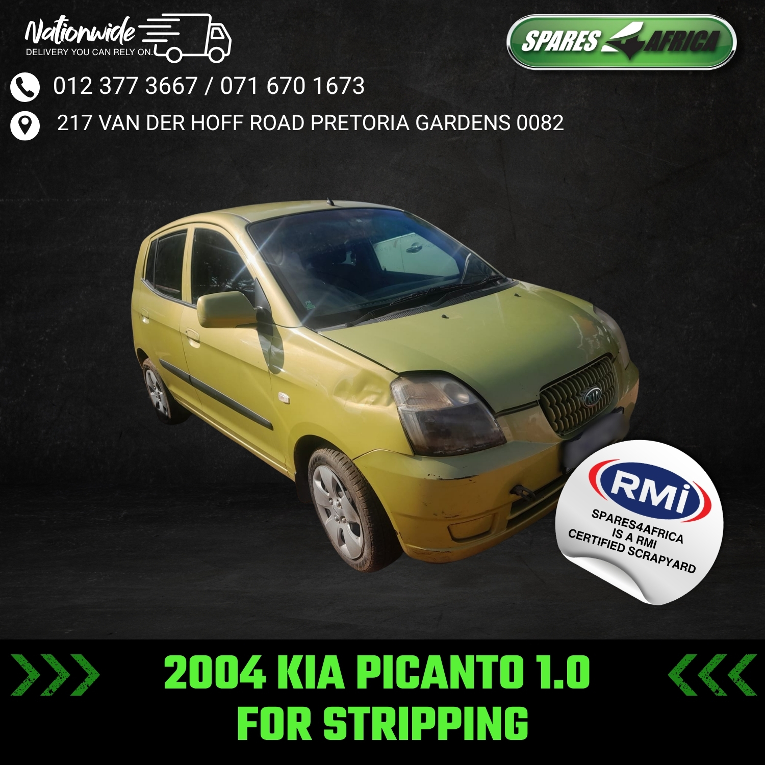 2004 KIA PICANTO 1.0 – FOR STRIPPING - Private Seller 2004 KIA PICANTO 1.0 – FOR STRIPPING - Private Seller