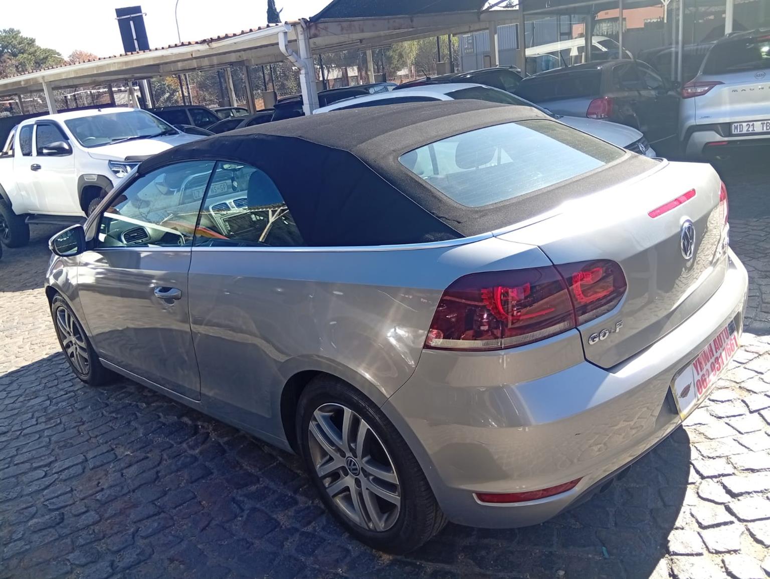 2013 Volkswagen Golf DSG Cabriolet 1.4TSI Comfortline Automatic Leathe