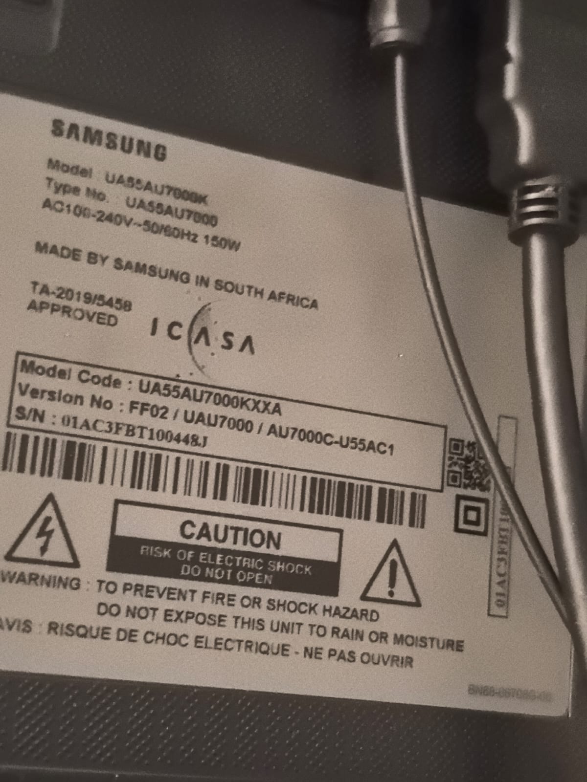 Samsung crystal uhd 4k smart tv