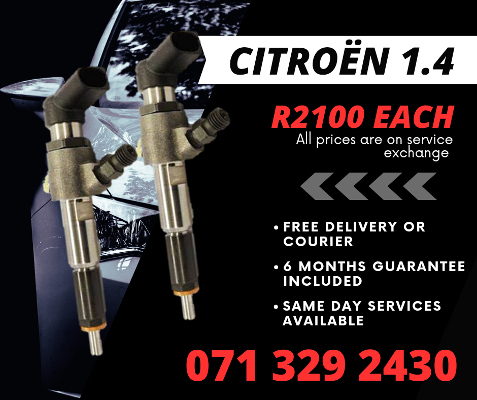 CITROËN 1.4 INJECTORS FOR SALE WITH WARRANTY - Private Seller CITROËN 1.4 INJECTORS FOR SALE WITH WARRANTY - Private Seller