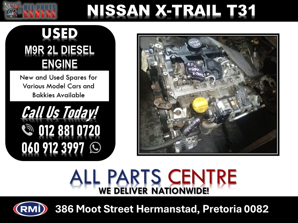 Nissan X-Trail Used M9R 2L Diesel Engine for Sale Nissan X-Trail Used M9R 2L Diesel Engine for Sale