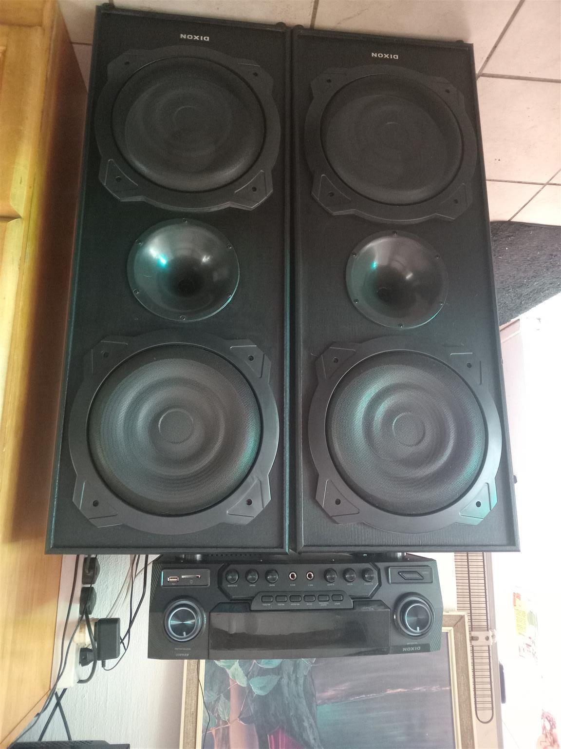 Dixon Amp and Speakers Dixon Amp and Speakers