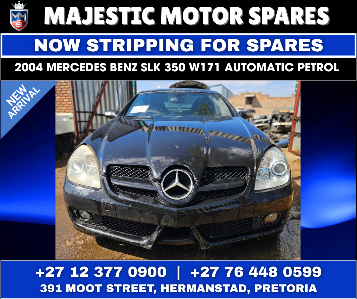 Now Stripping: 2004 Mercedes-Benz SLK 350 W171 – Automatic Petrol - Private Seller Now Stripping: 2004 Mercedes-Benz SLK 350 W171 – Automatic Petrol - Private Seller