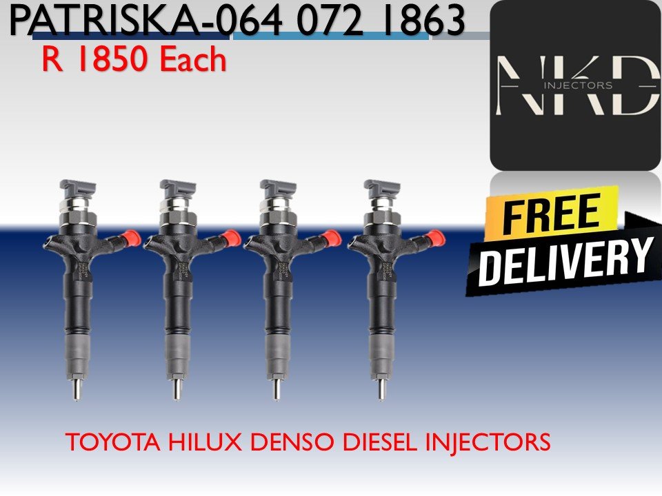 TOYOTA HILUX DENSO DIESEL INJECTORS FOR SALE - Private Seller TOYOTA HILUX DENSO DIESEL INJECTORS FOR SALE - Private Seller