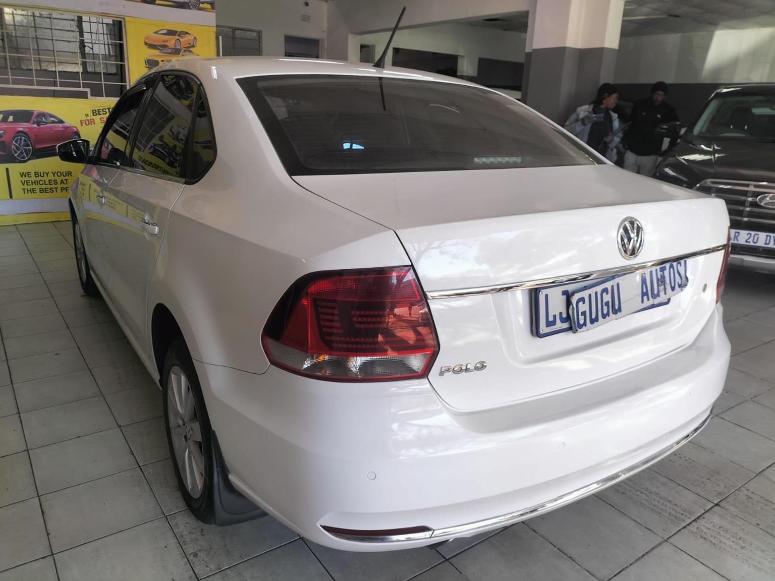 2019 VW POLO 6 1.6 SEDAN MANUAL WHITE PETROL71000KM