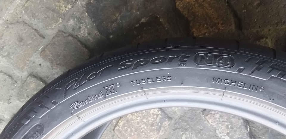 2 X 295/30/18 Michelin tyres - Private Seller