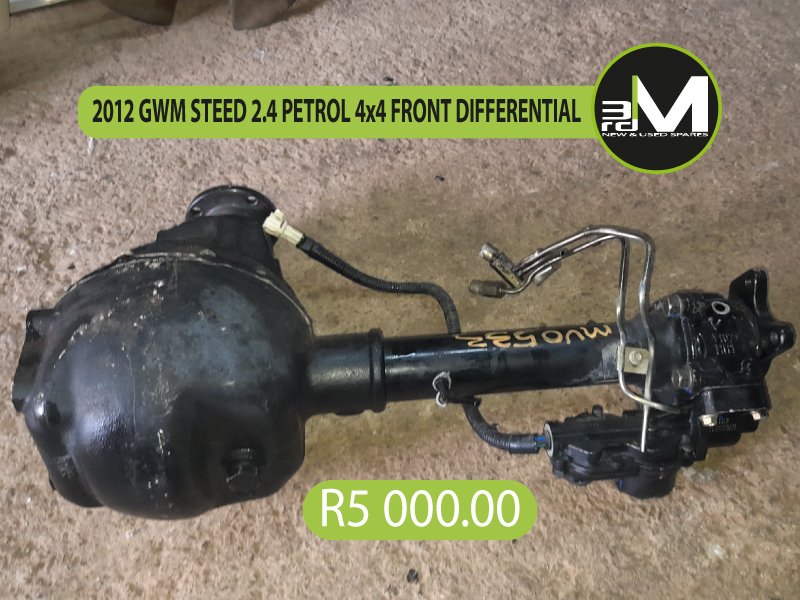2012 GWM STEED 2.4 PETROL 4x4 FRONT DIFFERENTIAL - Private Seller