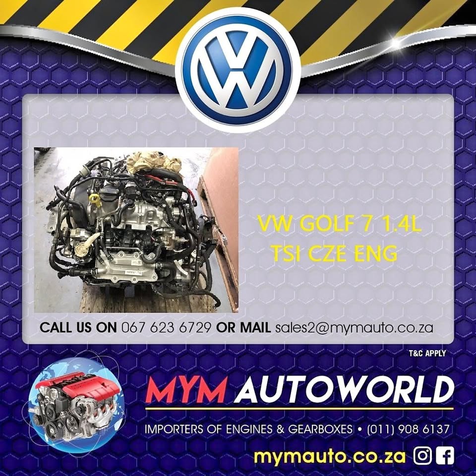 VW GOLF 7 1.4 TSI CZE USED IMPORTED ENGINE - Private Seller