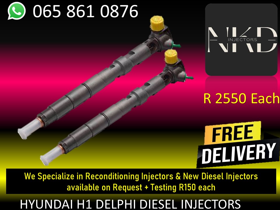 HYUNDAI H1 2.5 DELPHI INJECTORS FOR SALE ON EXCHANGE - Private Seller HYUNDAI H1 2.5 DELPHI INJECTORS FOR SALE ON EXCHANGE - Private Seller