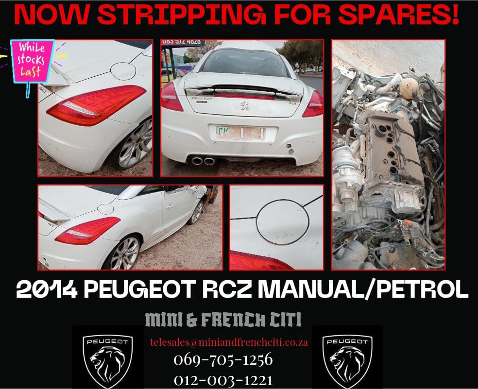 Peugeot RCZ 2014 Stripping for Spares! - Private Seller