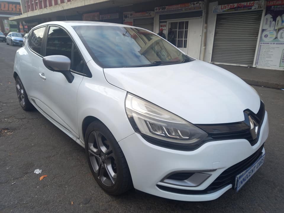 2019 RENAULT CLIO 4 T900 GT-LINE, PETROL, MANUAL, WHITE COLOR, MILEAGE