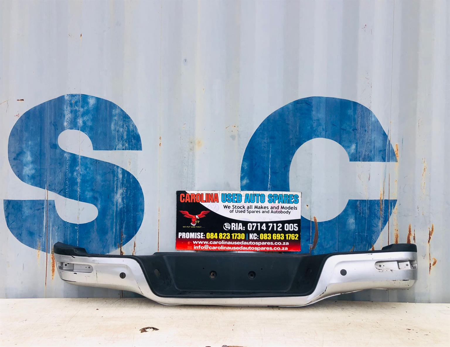 JAC T6/T8 rear/back bumper (pick up) with pdc holes (2019-2022 - Private Seller JAC T6/T8 rear/back bumper (pick up) with pdc holes (2019-2022 - Private Seller