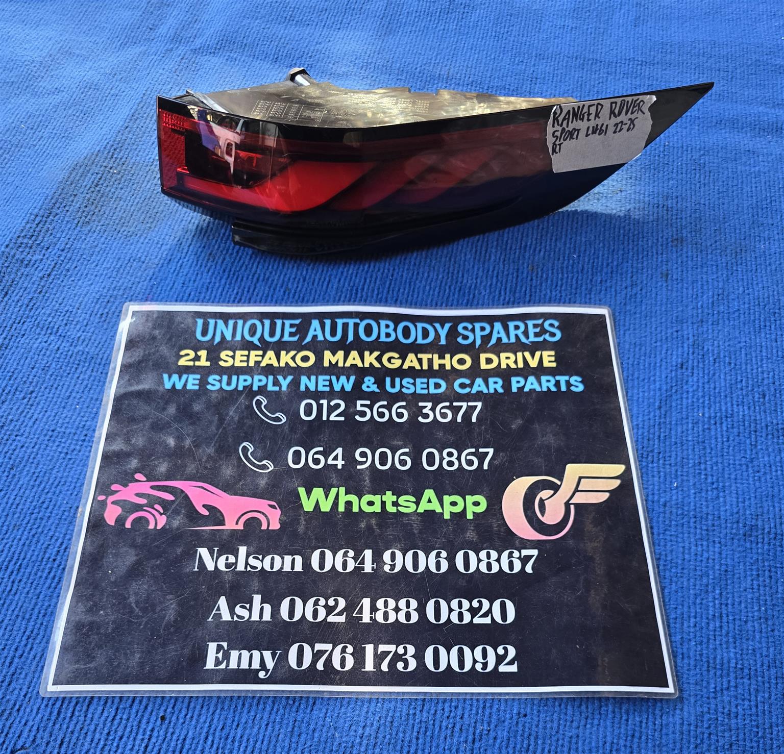 Range Rover Sport L461 Tail light Right 2022-2025 Range Rover Sport L461 Tail light Right 2022-2025