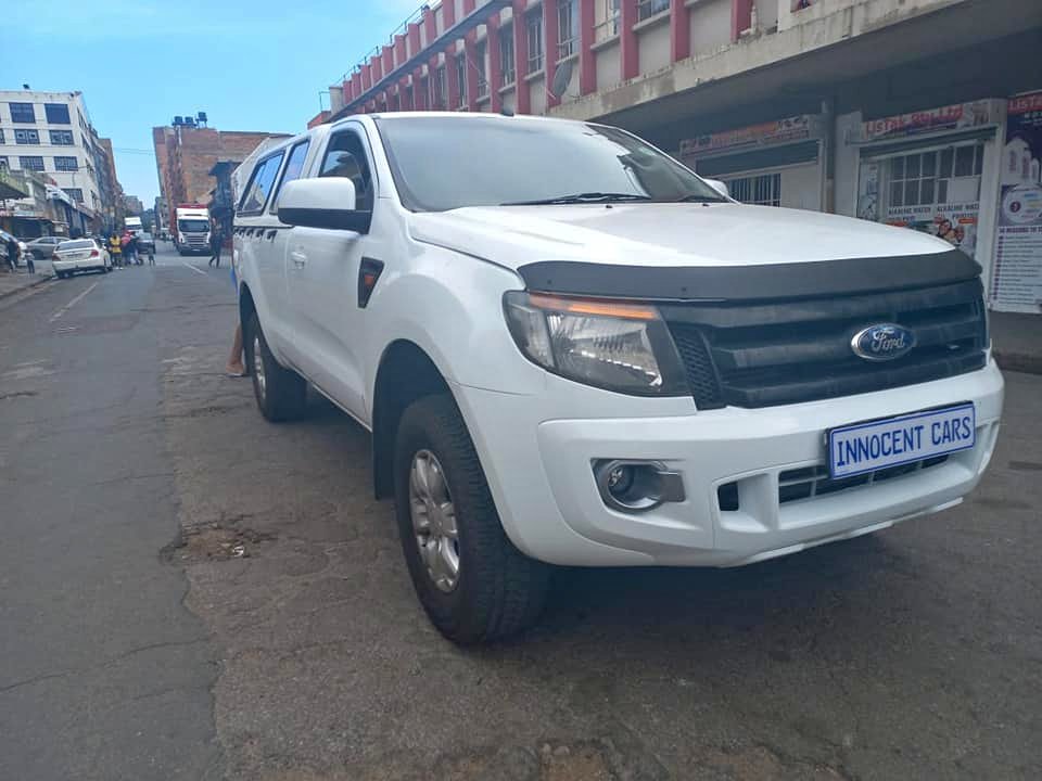 2013 FORD RANGER 2.2TDCi 6 SPEED, SINGLE CAB, MANUAL TRANSMISSION, WHITE COLOUR, 146000KM