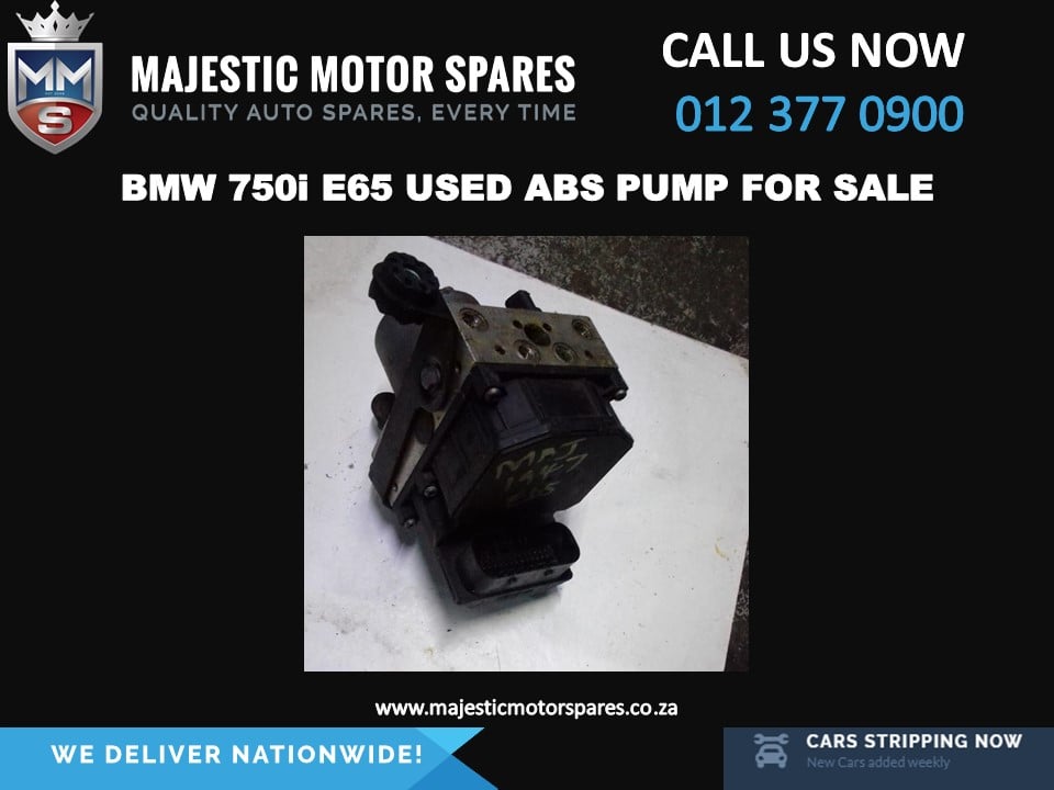 BMW 750i E65 abs pump for sale used - Private Seller