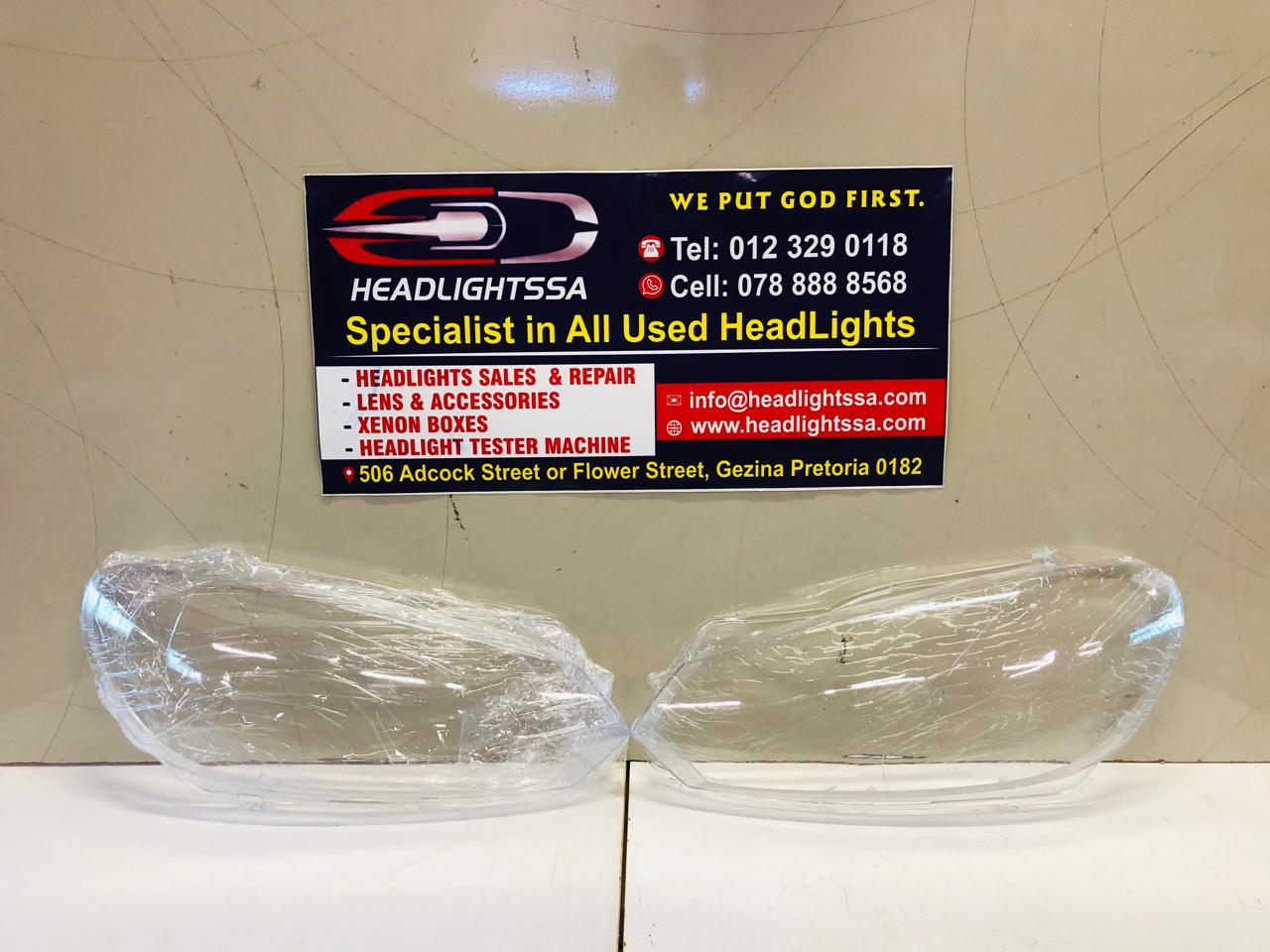 VW Golf 6 left and right side headlight replacement lens (2012) - Private Seller VW Golf 6 left and right side headlight replacement lens (2012) - Private Seller
