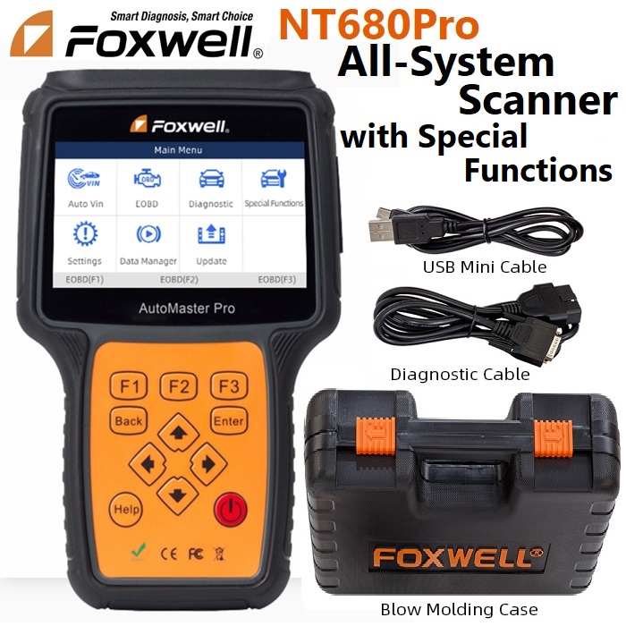 Foxwell NT680Pro All System Scanner With Special Functions NOW IN STOCK!!