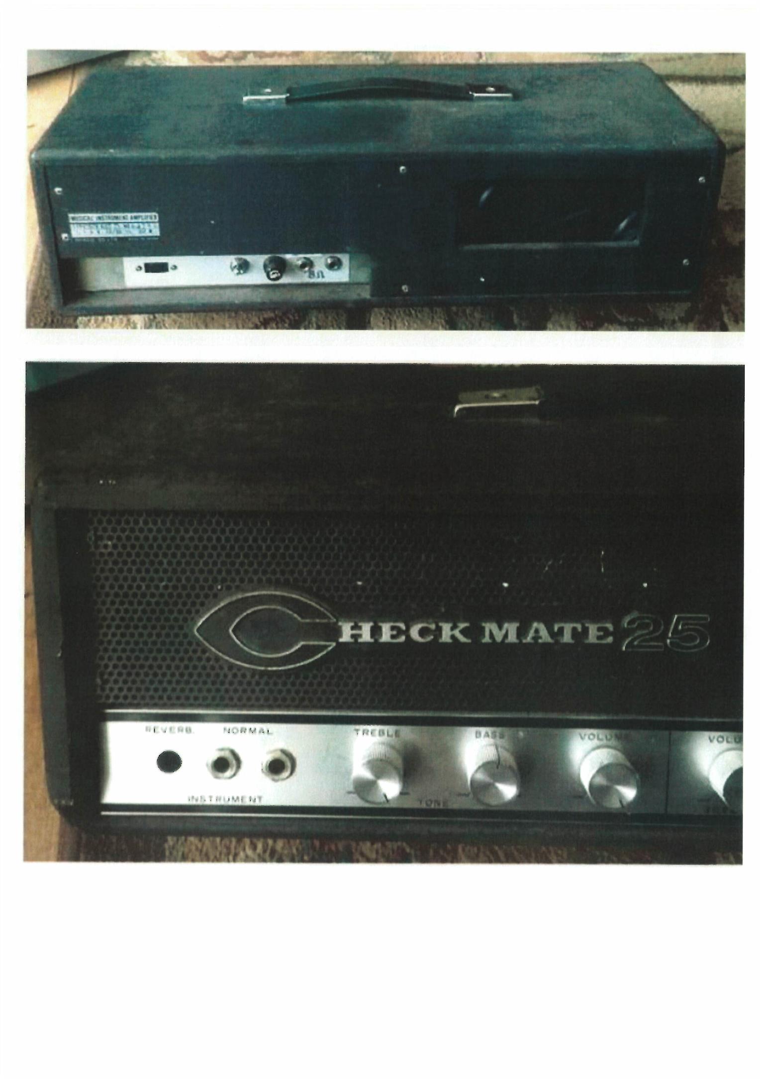 Teisco Checkmate 25 Tube Amplifier