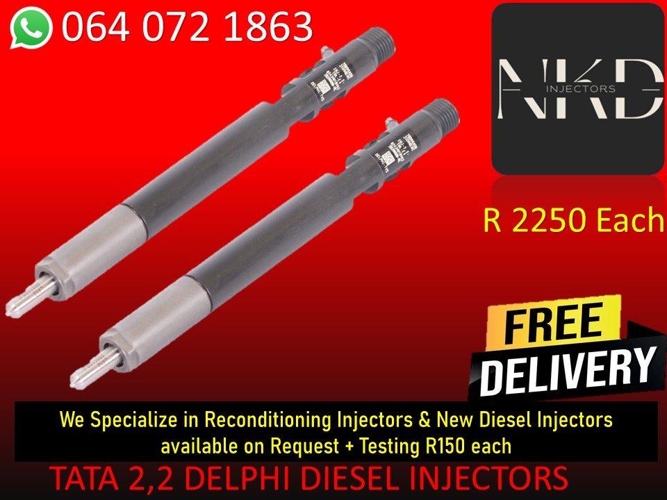 DIESEL INJECTORS FOR TATA 2,2 DIESEL INJECTORS FOR SALE - Private Seller DIESEL INJECTORS FOR TATA 2,2 DIESEL INJECTORS FOR SALE - Private Seller