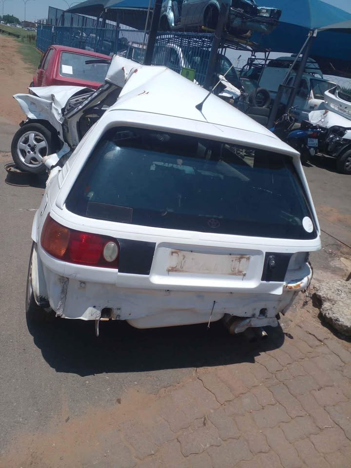 Toyota tazz stripping for parts got 2E 1.3 carburetor engine still running good - Private Seller