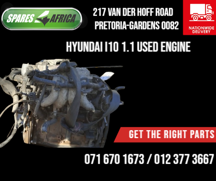 HYUNDAI I10 1.1 USED ENGINE FOR SALE - Private Seller HYUNDAI I10 1.1 USED ENGINE FOR SALE - Private Seller