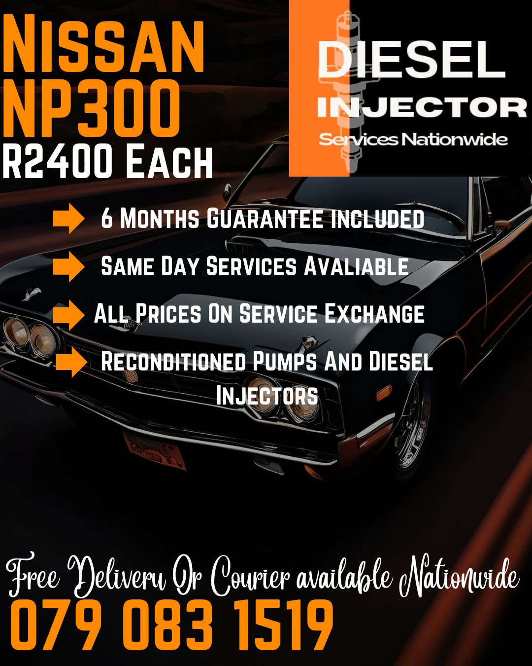 NISSAN NP300 INJECTORS FOR SALE WITH WARRANTY INCLUDED - Private Seller NISSAN NP300 INJECTORS FOR SALE WITH WARRANTY INCLUDED - Private Seller