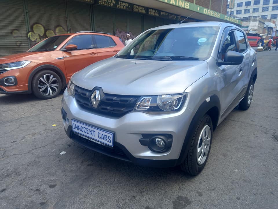 2019 RENAULT KWID 1.0 PETROL, SILVER COLOUR, AUTOMATIC TRANSMISSION, MILEAGE 37000KM