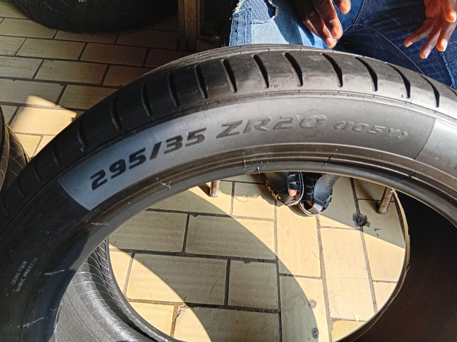 295/35/20 × 2 Pirelli Pzerro tyres. 80% life - Private Seller