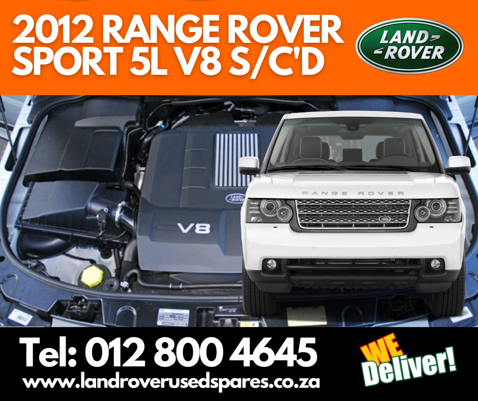 Range Rover Sport 5L V8 Supercharged Engine