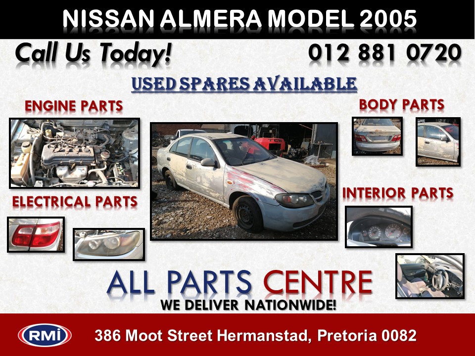 Nissan Almera 1.6 Manual stripping used spares - Private Seller