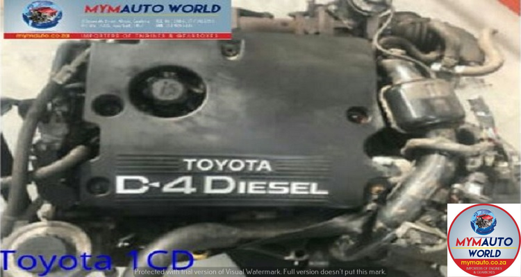 USED TOYOTA COROLLA/AVENSIS/VERSO 2.0L-1CD COMPLETE ENGINE