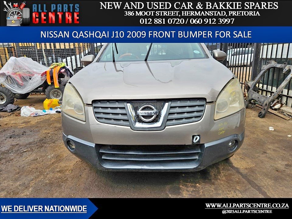 For sale: Nissan Qashqai J10 2009 front bumper - in excellent used condition - Private Seller For sale: Nissan Qashqai J10 2009 front bumper - in excellent used condition - Private Seller